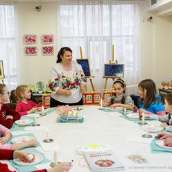 Фото з майстер-класу із писанкарства «Хвостики ластівки», Тетяна Коновал