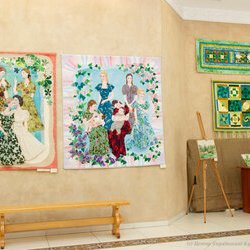 Виставка клаптикового шиття Ніни Янчуковської «Україна зоряної мови, Україна Божого Буття», 2 – 23.09.2017 р.