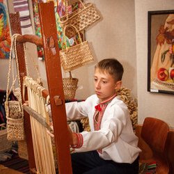 Відкриття виставки «Мистецтво одного села», Національний музей літератури, 8 вересня 2017 р. 