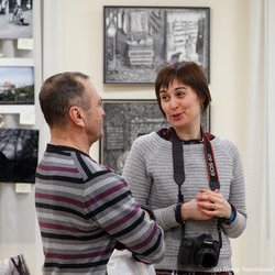 Відкриття виставки «Кольорове коло», 16 січня 2019 р.