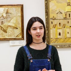 Відкриття виставки «…ЯК СОНЦЕ ЗАСТИГЛО У РАМІ», 9 лютого 2018 р.