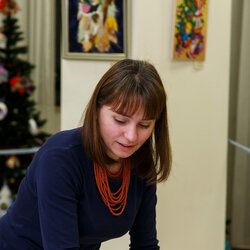 Фото з майстер-класу із виготовлення різдвяного декоративного віконечка, Анна Шпілька