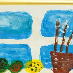 Автор: Кіра Бацак. Виставка «Сонячний Великдень-2017», 8.04 – 6.05.2017 р.