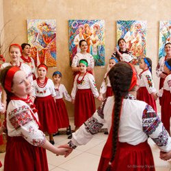 Відкриття виставки «Сонячний Великдень-2018», 17 березня 2018 р.