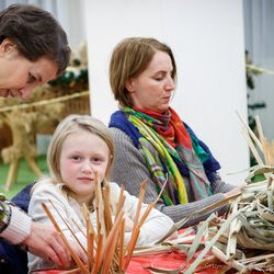 Фото з майстер-класу із виготовлення з рогози личака для подарунків, Ірина Контар