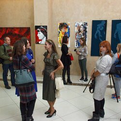 Відкриття виставки «Ukrainian art is the Best», 1.11.2016 р.
