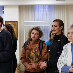 Відкриття виставки «…ЯК СОНЦЕ ЗАСТИГЛО У РАМІ», 9 лютого 2018 р.
