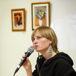 Katya Chilly на презентації проекту « Реалії українського шоу-бізнесу », 23 лютого 2018 р.