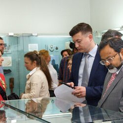 Відкриття виставки «Князі та гончарі: нові дослідження посаду давньоруського Вишгорода», 14 червня 2017 р.