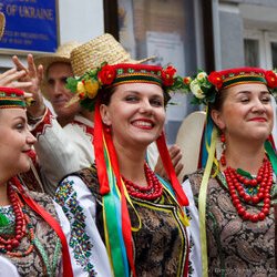 Відкриття виставки «Мистецтво одного села», Національний музей літератури, 8 вересня 2017 р. 