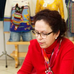 Фото з майстер-класу «В'язання гачком шарфу oversize», Олеся Вершигора