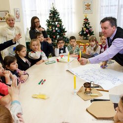 Фото з лекції та майстер-класу «Новорічна Феєрія» від Валерія Лейка