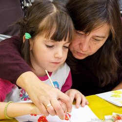 Фото з майстер-класу «Петриківський розпис», Наталія Морозова