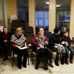 Фото з інтерактивної лекції для дітей про сучасне мистецтво, Інна Ковбасинська