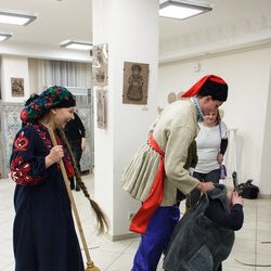 Інтерактивне театралізоване дійство «Вечір за Гоголем», 19.01.2017 р.
