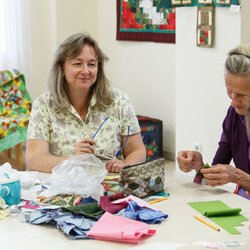 Фото з майстер-класу по основам клаптикового шиття, Ольга Козицька