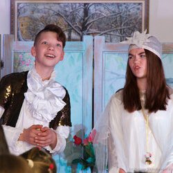 Фото з вистави «Попелюшка і новорічні дива», Театр Юного Актора. 18.12.2016 р.