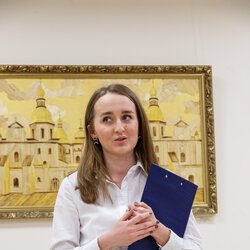 Відкриття виставки «…ЯК СОНЦЕ ЗАСТИГЛО У РАМІ», 9 лютого 2018 р.