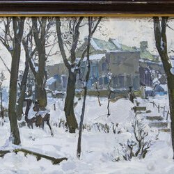 Автор: Л.І. Вітковіський, Виставка живопису «Зима у вікні», 15 - 30.01.2019 р.