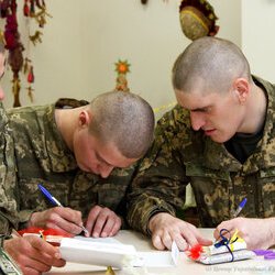 Екскурсія та майстер-клас для солдатів строкової служби Військової частини А2424, 4.12.2016 р.