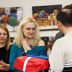 Відкриття виставки «В душі я літаю», 23.12.2016 р.
