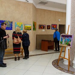 Відкриття виставки «Всесвіт за моїм вікном», 11 січня 2018 р.