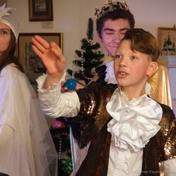Фото з вистави «Попелюшка і новорічні дива», Театр Юного Актора. 18.12.2016 р.