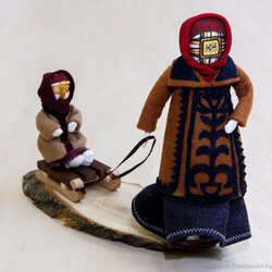 Майстер: Юлія Шкурлатович. VI Свято Новорічної Іграшки, 3 - 30.12.2016 р.