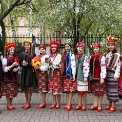 Відкриття виставки «Сонячний Великдень-2017», 8 квітня 2017 року