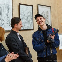 Відкриття виставки Михайла Заворотнього «Чорно-білі сни», 3 листопада 2017 р.