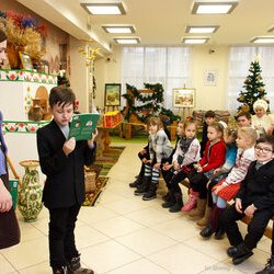 Фото з презентації дитячих новорічних книжок. Видавництво «Братське»