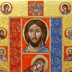 Сімейна іконописна майстерня «Небо на землі», Виставка сучасних ікон «Обличчям до чудес», 1 - 23.02.2019 р. 