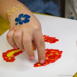 Фото з майстер-класу «Петриківський розпис», Наталія Морозова