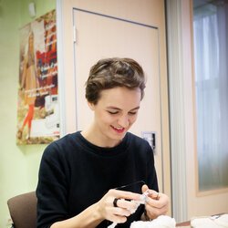 Фото з майстер-класу «В'язання безшовного кардигана зверху-вниз», Олеся Вершигора