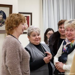Відкриття виставки «Вишитий живопис Гончарук Лідії. Нова сторінка», 15 січня 2019 р.