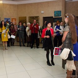 Відкриття виставки «Ukrainian art is the Best», 1.11.2016 р.