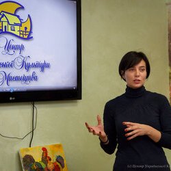 Світлана Долеско на посвяті в професію музеєзнавця студентів КНУКіМ, 27.10.2016 р.