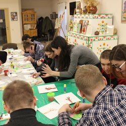 Фото з майстер-класу зі створення панно «Дерево Мрії», Дар'я Недашківська