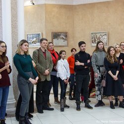 Відкриття виставки живопису «Зима у вікні», 17 січня 2019 р.