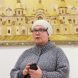 Відкриття виставки «…ЯК СОНЦЕ ЗАСТИГЛО У РАМІ», 9 лютого 2018 р.