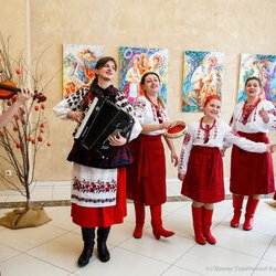 Відкриття виставки «Сонячний Великдень-2018», 17 березня 2018 р.