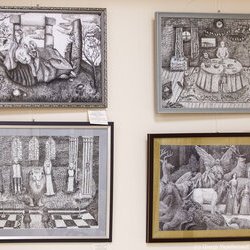 Автор: Катерина Тарєлкіна, Виставка «Кольорове коло», 16.01 - 02.02.2019 р.