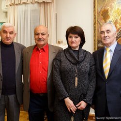 Відкриття виставки «На рідній на своїй землі» в Музеї гетьманства, 19 листопада 2018 р.
