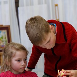 Фото з майстер-класу із писанкарства «Хвостики ластівки», Тетяна Коновал