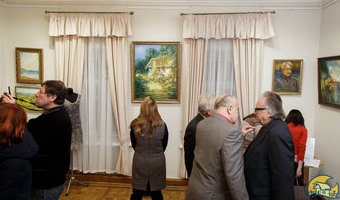 Відкриття виставки «На рідній на своїй землі» в Музеї гетьманства, 19 листопада 2018 р.