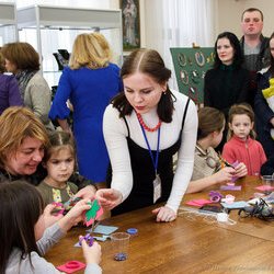 Відкриття V Всеукраїнської виставки «Бісер: Вчора. Сьогодні. Завтра», 4 березня 2017 року