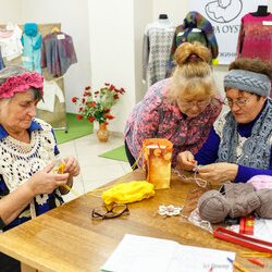 Майстер-клас із в'язання спицями головного убору «Пов'язка «Коса», Катерина Степанюк