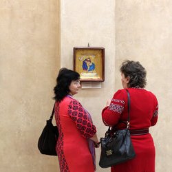 Відкриття виставки сучасних ікон «Обличчям до чудес», 1 лютого 2019 р.