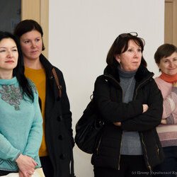 Закриття виставки «Тепла осінь», 29.10.2016 р.