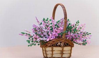 Пікуза Микола 10років. КОШИК З ВЕРЕСКОМ